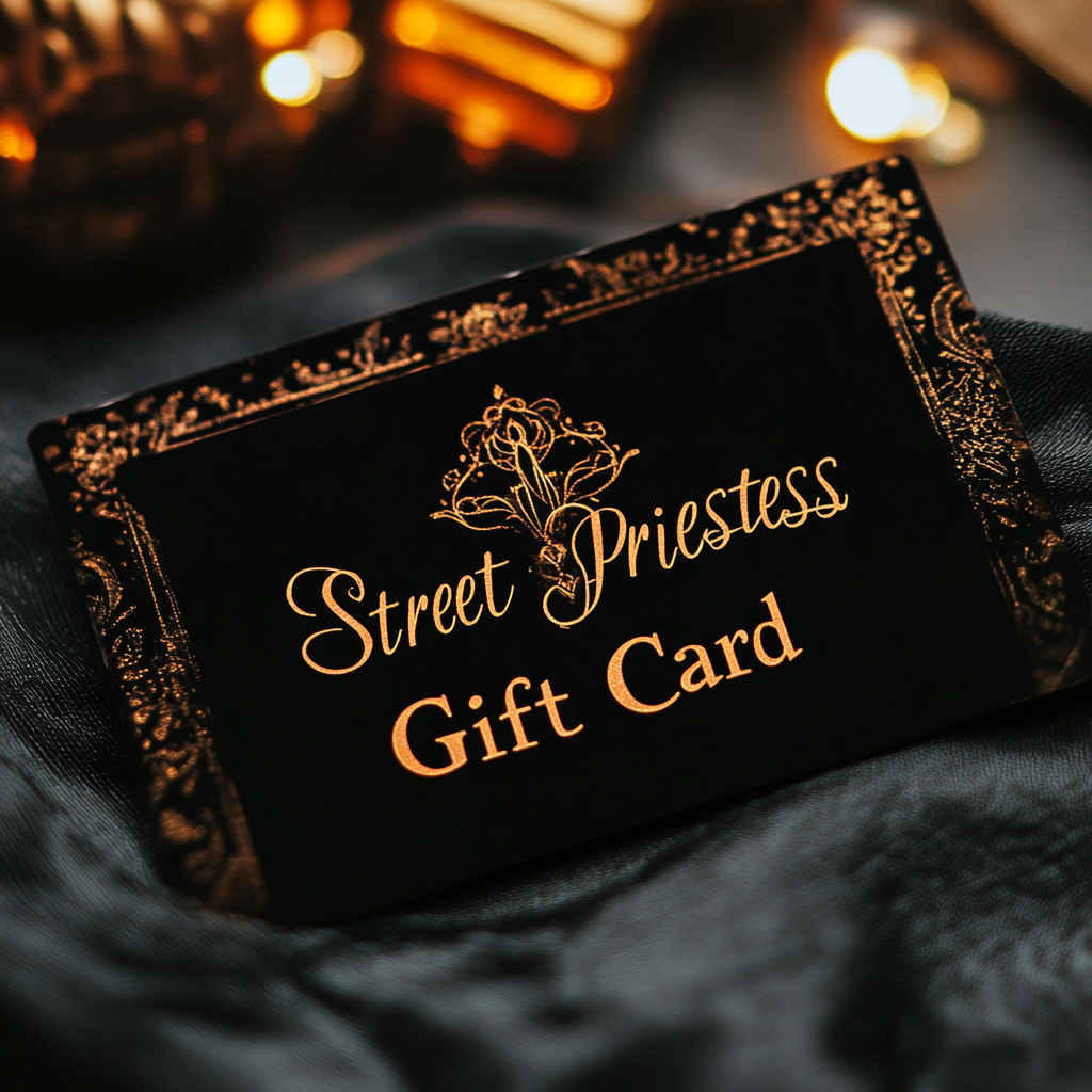 Street Priestess Tarot Gift Card