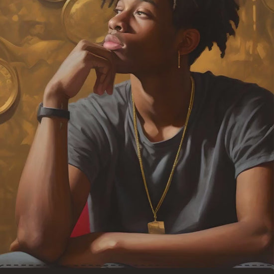 Oracle Card Deck | 54 Tarot Size Cards Ancestral Messages |  Black People African American Divination Cards With Meaning