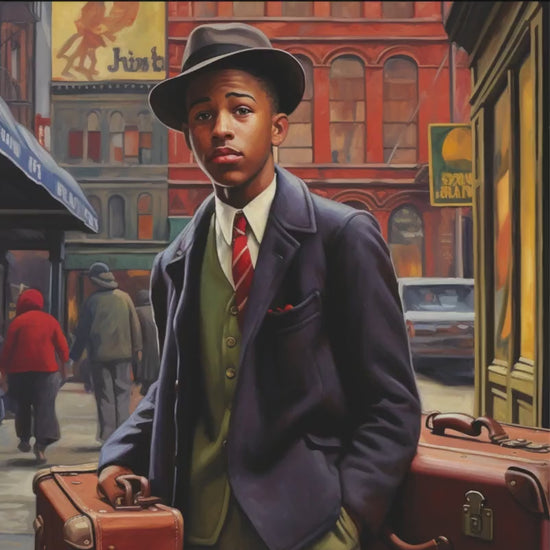 Harlem Renaissance Tarot Deck | 22 Large Size Major Arcana Cards |  Black People African American Divination