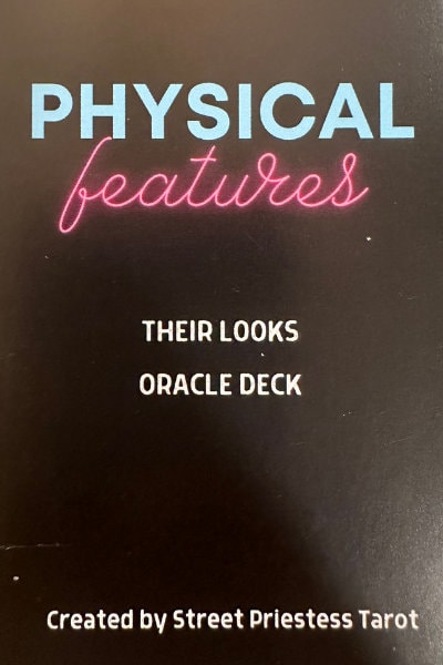 Physical Features Characteristics Oracle Cards Deck | 78 Tarot Size Cards | Future Love, Husband Looks Traits | Life Like Divination Cards