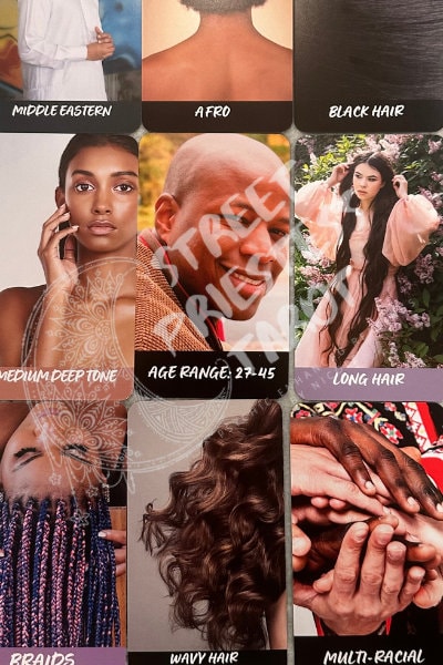 Physical Features Characteristics Oracle Cards Deck | 78 Tarot Size Cards | Future Love, Husband Looks Traits | Life Like Divination Cards